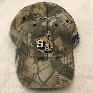 Melonwear San Antonio Missions Adjustable Camou Baseball Cap